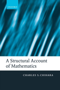 Cover image: A Structural Account of Mathematics 9780199228072