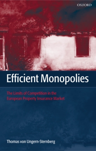 Cover image: Efficient Monopolies 9780199268818