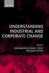Imagen de portada: Understanding Industrial and Corporate Change 1st edition 9780199269426