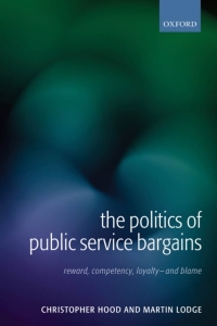 Cover image: The Politics of Public Service Bargains 9780199269679