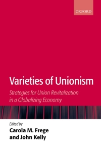 Omslagafbeelding: Varieties of Unionism 1st edition 9780199270149