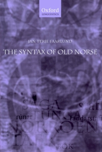 Imagen de portada: The Syntax of Old Norse 9780199235599