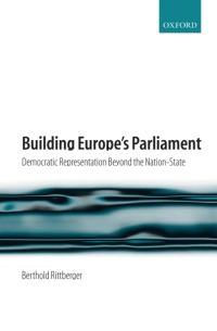 Cover image: Building Europe's Parliament 9780199231997