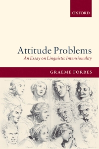 Cover image: Attitude Problems 9780199274949