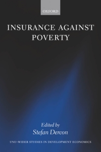 Cover image: Insurance Against Poverty 1st edition 9780199276837