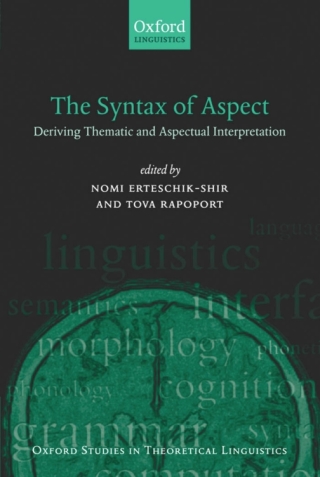 Imagen de portada: The Syntax of Aspect 1st edition 9780199280438