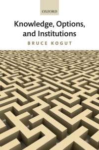 Cover image: Knowledge, Options, and Institutions 9780199282524