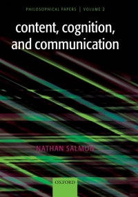 Imagen de portada: Content, Cognition, and Communication 9780199282722