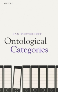 Cover image: Ontological Categories 9780199285044