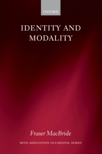 Titelbild: Identity and Modality 1st edition 9780199285747