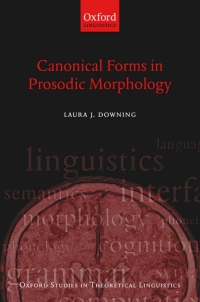 Cover image: Canonical Forms in Prosodic Morphology 9780199286393