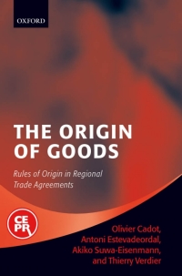 Cover image: The Origin of Goods 1st edition 9780199290482