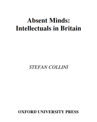 Imagen de portada: Absent Minds 9780199291052