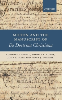 Immagine di copertina: Milton and the Manuscript of De Doctrina Christiana 9780199296491