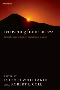 Cover image: Recovering from Success 1st edition 9780199297313