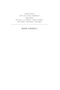 表紙画像: Irish America 9780198233558