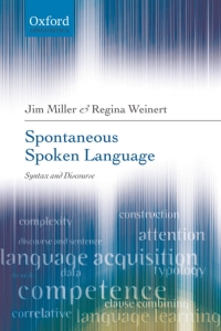 Imagen de portada: Spontaneous Spoken Language 9780199561254