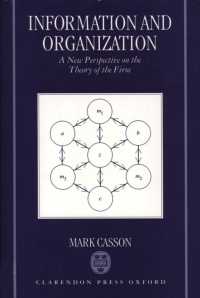 Imagen de portada: Information and Organization 1st edition 9780198297802