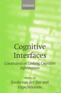 Immagine di copertina: Cognitive Interfaces 1st edition 9780198299622