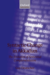 Cover image: Syntactic Change in Akkadian 9780199532223