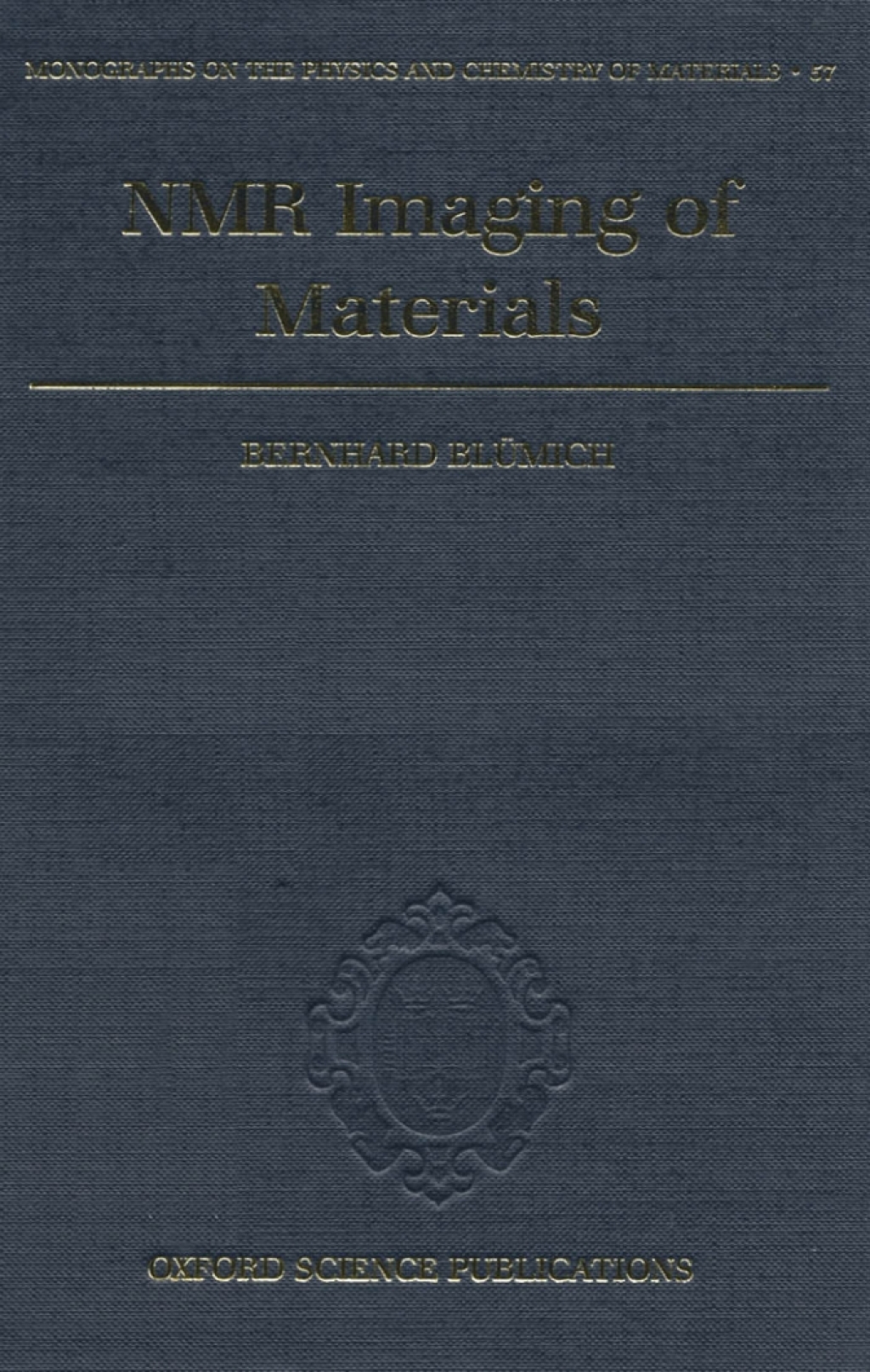 NMR Imaging of Materials