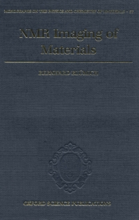 Cover image: NMR Imaging of Materials 9780198506836