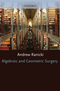 Cover image: Algebraic and Geometric Surgery 9780198509240