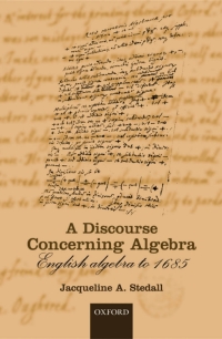 Cover image: A Discourse Concerning Algebra 9780198524953