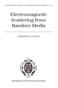 Cover image: Electromagnetic Scattering from Random Media 9780198570776