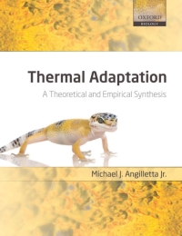 Cover image: Thermal Adaptation 9780198570875