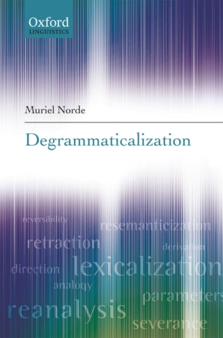 Imagen de portada: Degrammaticalization 9780199207923