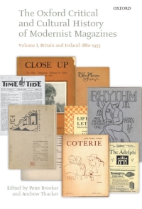 Omslagafbeelding: The Oxford Critical and Cultural History of Modernist Magazines 1st edition 9780199654291