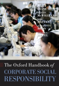 Cover image: The Oxford Handbook of Corporate Social Responsibility 9780199573943