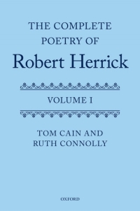 Cover image: The Complete Poetry of Robert Herrick 1st edition 9780199212842