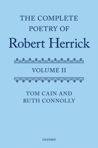 Cover image: The Complete Poetry of Robert Herrick 9780199212859