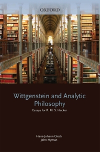 Titelbild: Wittgenstein and Analytic Philosophy 1st edition 9780199213238