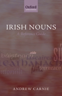 Cover image: Irish Nouns 9780199213757