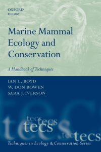 Cover image: Marine Mammal Ecology and Conservation 1st edition 9780199216574