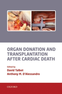 Cover image: Organ Donation and Transplantation after Cardiac Death 1st edition 9780199217335