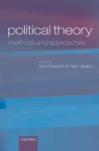 Cover image: Political Theory 1st edition 9780199230099