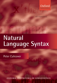 Cover image: Natural Language Syntax 9780199230181