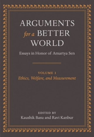 Cover image: Arguments for a Better World: Essays in Honor of Amartya Sen 1st edition 9780199239115