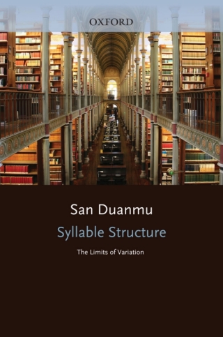 Cover image: Syllable Structure 9780199581108