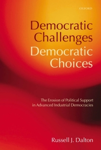 表紙画像: Democratic Challenges, Democratic Choices 1st edition