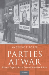 Cover image: Parties at War 9780199272730