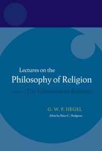 表紙画像: Hegel: Lectures on the Philosophy of Religion 9780199283552