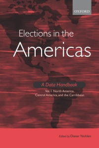 Immagine di copertina: Elections in the Americas A Data Handbook Volume 1 1st edition 9780199283576