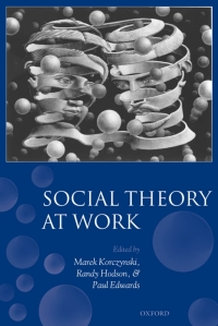 Cover image: Social Theory at Work 1st edition 9780199285983