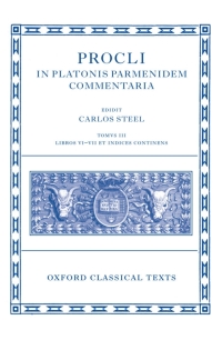 Titelbild: Procli In Platonis Parmenidem Commentaria III 1st edition 9780199291823