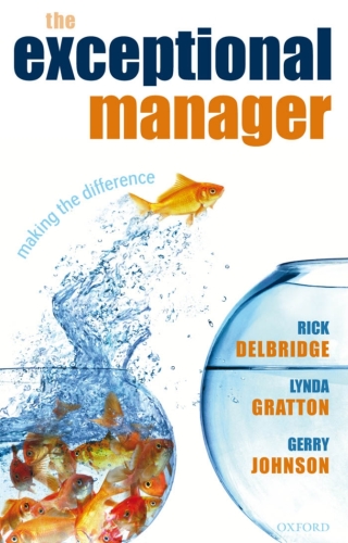 Cover image: The Exceptional Manager 9780199292226
